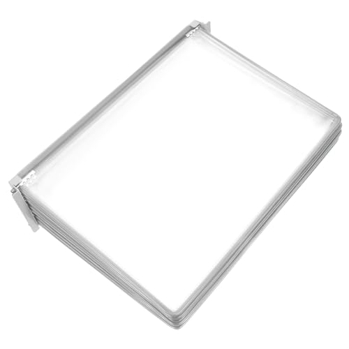 Gadpiparty Referenz-organizer Zur Wandmontage: Desktop-flip-display-ordner, An Der Wand Montierte Menüanzeige, Katalogständer Aus Metall Und Pvc Für Büro Und Werkstatt, Grün von Gadpiparty