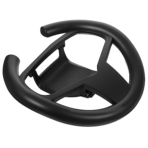 Gadpiparty Rennlenkrad Kabelloser Griff Rennauto Ersatzlenkrad Lenkrad Spiel Rennspiel Rad Spiellenkrad Lenkrad Gaming Ersatz Schwarzer Kunststoff von Gadpiparty