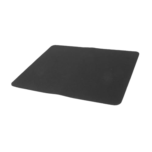 Gadpiparty Schwarzes Mauspad Mit Rutschfester Gummibasis Ergonomische Mausmatte Für Komfortable Nutzung Im Büro Beim Gaming Und Reisen Vielseitige Kompatibilität Für Mausarten von Gadpiparty