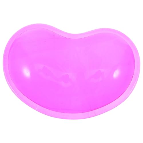 Gadpiparty Silikon-handgelenkauflage Für Die, Transparentes Herz-design, Für Desktop-laptop, Büro, Gaming, Komfortable Ergonomische Handunterstützung von Gadpiparty