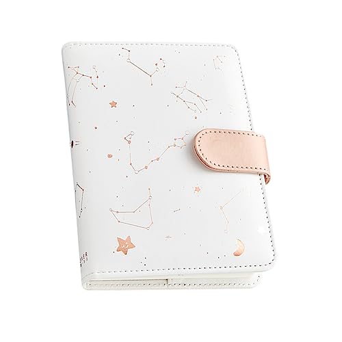 Gadpiparty Snap Notebook Taschenjournal Notizbuch für Mädchen Tagebuch Kinderzeitschrift mit Schüler Notizblöcke Notizblock aufnehmen Studenten Notizblock Papier Weiß Zufällige Farbe von Gadpiparty