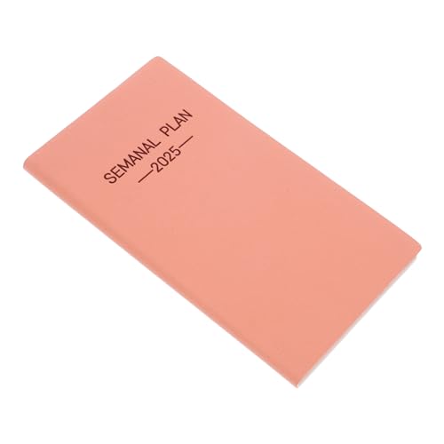 Gadpiparty Spanischer Zeitplan Unterlage Notizbilder Zeitplaner Planer-notizbuch 2025 Kalenderplaner Woche Wöchentlich Arbeiten Kalender-notizbuch Tasche Tragbar Rosa Papier Gadpiparty Spanischer Zeitplan Unterlage Notizbilder Zeitplaner Planer-notizbuch 2025 Kalenderplaner Woche Wöchentlich Arbeiten Kalender-notizbuch Tasche Tragbar Rosa Papier von Gadpiparty