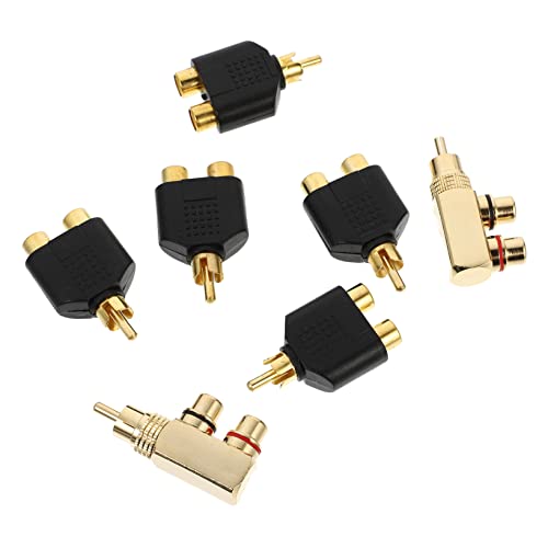Gadpiparty Splitter Stecker männlich Konverter Adapter video recorder videokassettenrekorder fernseher fernsehr fernseheher sound mixer AV-Audio-Splitter 90-Grad-Splitteranschluss Legierung Gadpiparty Splitter Stecker männlich Konverter Adapter video recorder videokassettenrekorder fernseher fernsehr fernseheher sound mixer AV-Audio-Splitter 90-Grad-Splitteranschluss Legierung von Gadpiparty