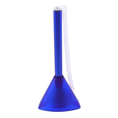 Gadpiparty Stift unterschreiben blauer stift kugelschreiber schreibtischzubehör Stift für den Empfangstisch Signaturstift Sicherheitsstift ausziehbarer Stifthalter Sichtschutzstift Abs Blue von Gadpiparty