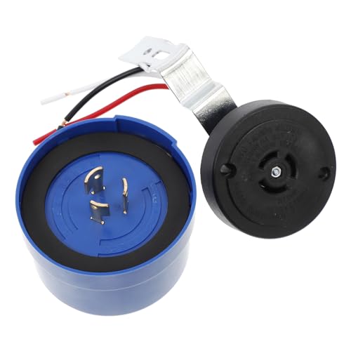 Gadpiparty Straßenlaternen Steuerschalter Fotosensor Straßenlaternen Controller Fotoelektrischer Lichtsensor Fotosensor Außenlicht Automatischer Sensor LED Lichtsensor Abs Blau von Gadpiparty