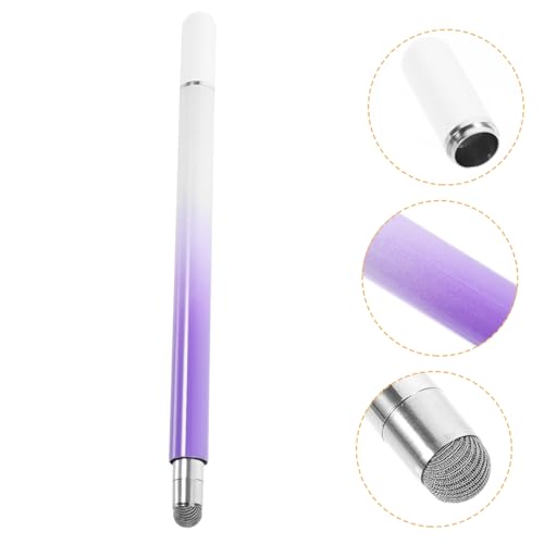 Gadpiparty Telefone Kapazitiver Stift Tragbar Berühren Tablette Telefonhalter Schreibtisch Griff Wieder Auffüllbar Handy, Mobiltelefon Stift Für Telefon Violett Flüssigkeitsnachfüllung von Gadpiparty
