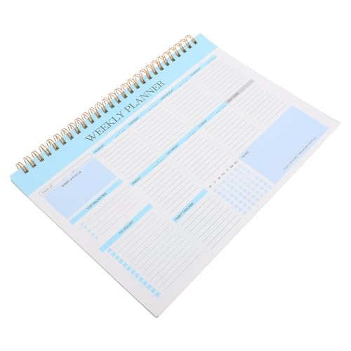 Gadpiparty Wochenplaner Arbeitsnotizbuch Organizer Spiralplaner Tagesplaner Notizbuch Hardcover Spiralnotizbuch Schulplaner Wochennotizblock Terminplaner Liniertes Notizbuch Gadpiparty Wochenplaner Arbeitsnotizbuch Organizer Spiralplaner Tagesplaner Notizbuch Hardcover Spiralnotizbuch Schulplaner Wochennotizblock Terminplaner Liniertes Notizbuch von Gadpiparty