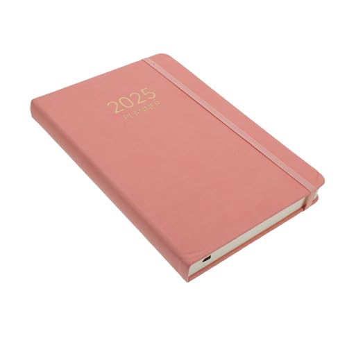 Gadpiparty Zeitplan 2025 Tagebuchplaner wiederverwendbar Schule A5-Notizbuch Ende studienplaner schülerplaner lehrerplaner Notizheft Haushaltszubehör tragbares Planer-Notizbuch Papier Rosa von Gadpiparty