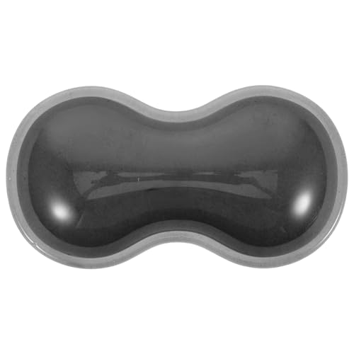 Gadpiparty -handgelenkpolster Computermatten Für Den Desktop Büro-schreibtischunterlagen Gaming-schreibtischunterlage Gaming-mauspad Modernes Mauspad Laptop-mauspad Kieselgel Black von Gadpiparty