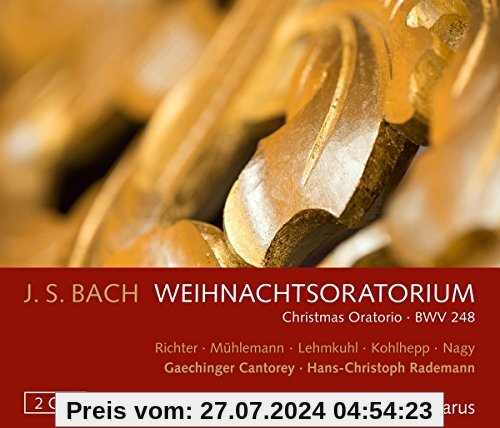 Bach: Weihnachtsoratorium BWV 248 von Gaechinger Cantorey