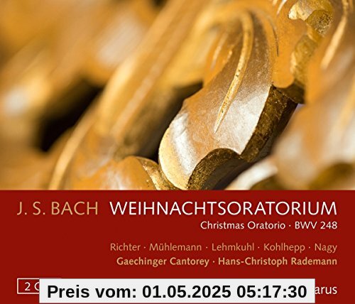 Bach: Weihnachtsoratorium BWV 248 von Gaechinger Cantorey