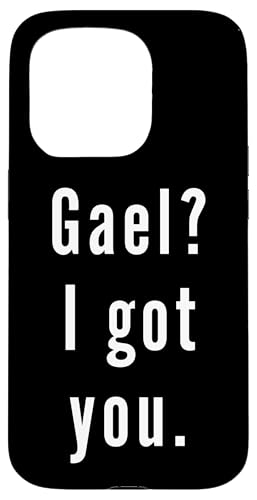 Gael? Ich hab dich. Hülle für iPhone 15 Pro Gael? Ich hab dich. Hülle für iPhone 15 Pro von Gael? I.Got.You. Birthday Name Funny