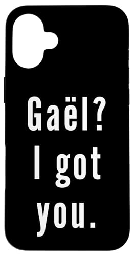 Gaël? Ich hab dich. Hülle für iPhone 16 Plus Gaël? Ich hab dich. Hülle für iPhone 16 Plus von Gaël? I.Got.You. Birthday Name Funny