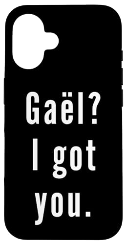 Gaël? Ich hab dich. Hülle für iPhone 16 Gaël? Ich hab dich. Hülle für iPhone 16 von Gaël? I.Got.You. Birthday Name Funny