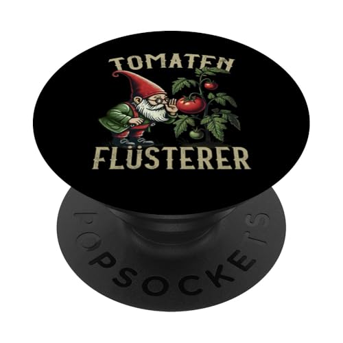 Der Tomaten Flüsterer Gartenfreunde Gärtnern PopSockets Klebender PopGrip Der Tomaten Flüsterer Gartenfreunde Gärtnern PopSockets Klebender PopGrip von Gärtner die Tomaten züchten Designs