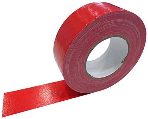 Professionelles Klebeband für industrielle Verwendung, Gaffa-Tape Pro 50 mm x 50 m, Rot von Gafer