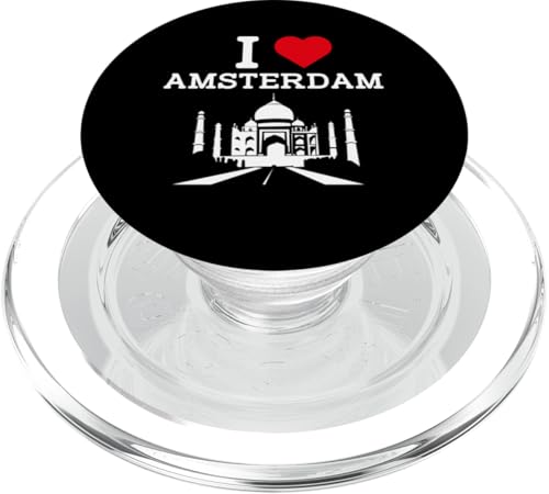 I Love Amsterdam Funny Indian Landmark Prank Joke Gag Humor PopSockets PopGrip für MagSafe I Love Amsterdam Funny Indian Landmark Prank Joke Gag Humor PopSockets PopGrip für MagSafe von Gagster