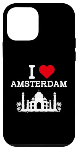 I Love Amsterdam Funny Indian Prank Joke Gag Landmark Humor Hülle für iPhone 12 mini von Gagster