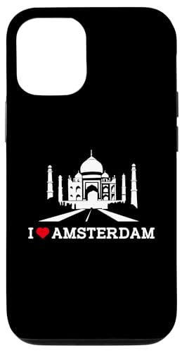 I Love Amsterdam Indian Landmark Prank Gag Funny Prankster Hülle für iPhone 12/12 Pro von Gagster