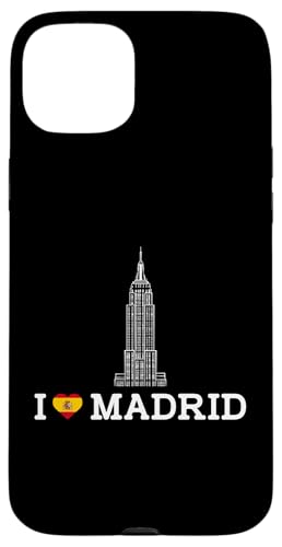 I Love Madrid Empire State Funny Prank Gag Joke Cool Humor Hülle für iPhone 15 Plus von Gagster