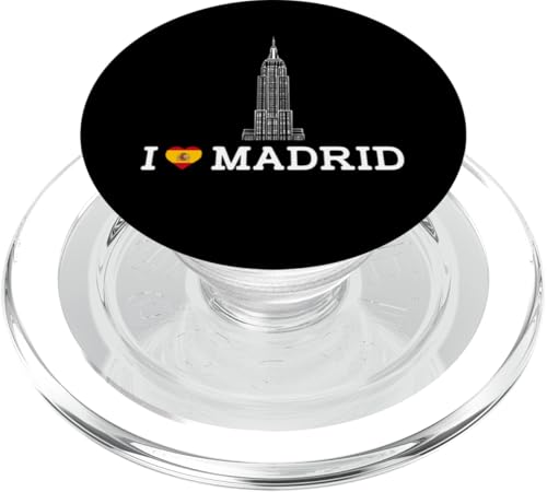 I Love Madrid Empire State Funny Prank Gag Joke Cool Humor PopSockets PopGrip für MagSafe I Love Madrid Empire State Funny Prank Gag Joke Cool Humor PopSockets PopGrip für MagSafe von Gagster