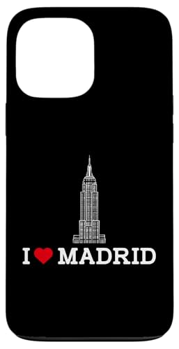 I Love Madrid Empire State Prank Gag Joke Prankster Humor Hülle für iPhone 13 Pro Max von Gagster