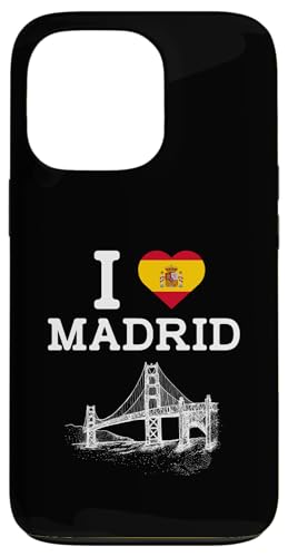 I Love Madrid Funny Bridge Gag Joke Cool Prankster Novelty Hülle für iPhone 13 Pro von Gagster