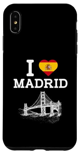 I Love Madrid Funny Bridge Gag Joke Cool Prankster Novelty Hülle für iPhone XS Max von Gagster