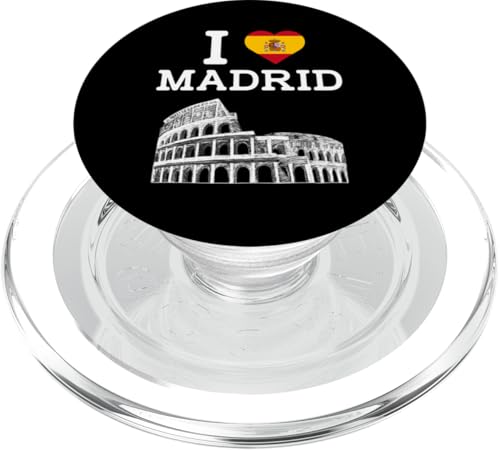 I Love Madrid Funny Colosseum Gag Joke Prank Humor Novelty PopSockets PopGrip für MagSafe I Love Madrid Funny Colosseum Gag Joke Prank Humor Novelty PopSockets PopGrip für MagSafe von Gagster