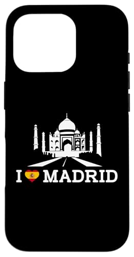 I Love Madrid Funny Indian Landmark Joke Prank Gag Novelty Hülle für iPhone 16 Pro von Gagster