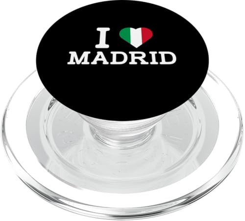 I Love Madrid Funny Italy Flag Prank Joke Gag Humor Novelty PopSockets PopGrip für MagSafe I Love Madrid Funny Italy Flag Prank Joke Gag Humor Novelty PopSockets PopGrip für MagSafe von Gagster