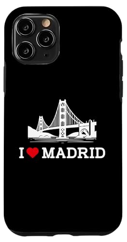 I Love Madrid Funny Landmark Bridge Gag Joke Prank Humor Hülle für iPhone 11 Pro von Gagster