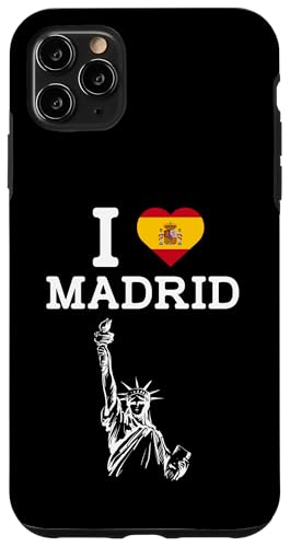 I Love Madrid Funny Statue Of Liberty Gag Joke Prank Humor Hülle für iPhone 11 Pro Max von Gagster