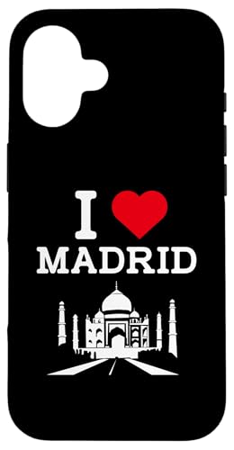I Love Madrid Indian Landmark Funny Prank Joke Gag Prankster Hülle für iPhone 16 von Gagster
