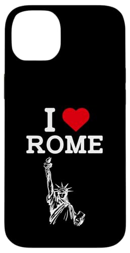 I Love Rome Funny Gag Joke Statue Of Liberty Prank Humor Hülle für iPhone 14 Plus von Gagster