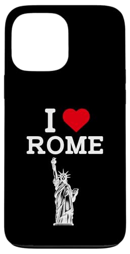 I Love Rome Funny Statue Of Liberty Gag Joke Prank Humor Hülle für iPhone 13 Pro Max von Gagster