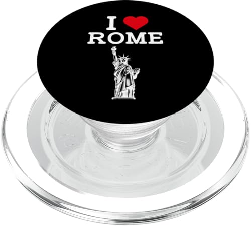 I Love Rome Funny Statue Of Liberty Gag Joke Prank Humor PopSockets PopGrip für MagSafe I Love Rome Funny Statue Of Liberty Gag Joke Prank Humor PopSockets PopGrip für MagSafe von Gagster