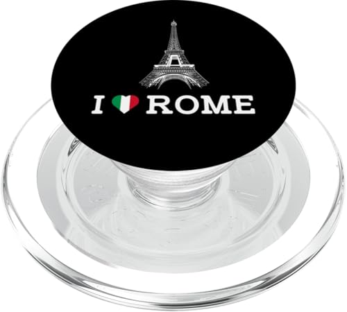 I Love Rome Prank Gag Eiffel Tow Funny Joke Prankster Humor PopSockets PopGrip für MagSafe I Love Rome Prank Gag Eiffel Tow Funny Joke Prankster Humor PopSockets PopGrip für MagSafe von Gagster