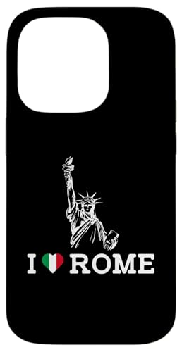 I Love Rome Statue Of Liberty Funny Prank Gag Joke Humor Hülle für iPhone 14 Pro von Gagster