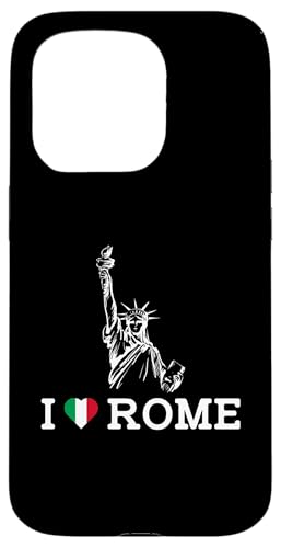 I Love Rome Statue Of Liberty Funny Prank Gag Joke Humor Hülle für iPhone 15 Pro von Gagster