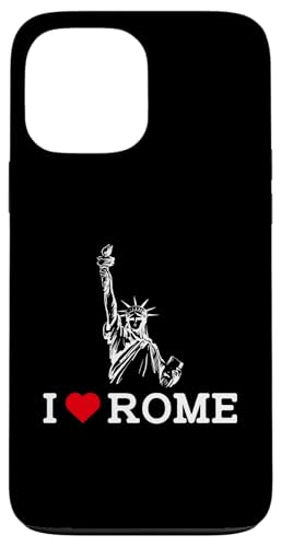 I Love Rome Statue Of Liberty Prank Gag Joke Funny Humor Hülle für iPhone 13 Pro Max von Gagster