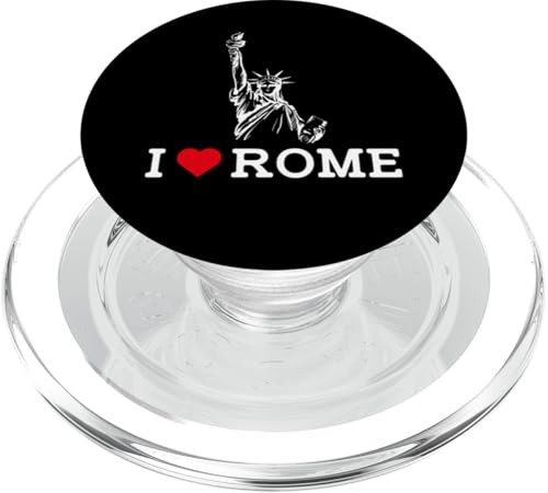 I Love Rome Statue Of Liberty Prank Gag Joke Funny Humor PopSockets PopGrip für MagSafe I Love Rome Statue Of Liberty Prank Gag Joke Funny Humor PopSockets PopGrip für MagSafe von Gagster