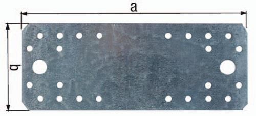 25 Stk. Gah Flachverb. EN 14545:29-2 L.100mm B.40mm S.2mm STA sdmverz. Anz. von Gah