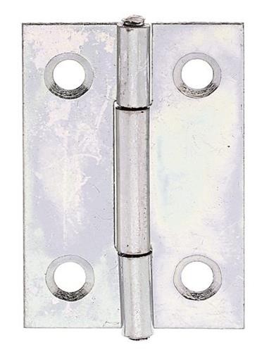 50 Stk. Gah Scharnier H.38mm B.26mm S.0,75mm STA sdmverz.schmal 345372 von Gah