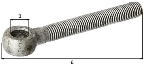 Gah Augenschrauben M20 L.150mm 18mm 411220 Gah Augenschrauben M20 L.150mm 18mm 411220 von Gah
