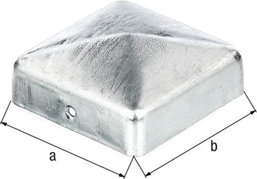 Gah Pfostenkappe 90x90mm eck.flache Form VA ma 327071 Gah Pfostenkappe 90x90mm eck.flache Form VA ma 327071 von Gah