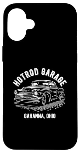 Gahanna Ohio Hotrod Garage Oldtimer Design Hülle für iPhone 16 Plus Gahanna Ohio Hotrod Garage Oldtimer Design Hülle für iPhone 16 Plus von Gahanna Ohio Classic Hotrod Car Designs