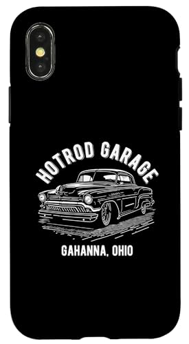Gahanna Ohio Hotrod Garage Oldtimer Design Hülle für iPhone X/XS Gahanna Ohio Hotrod Garage Oldtimer Design Hülle für iPhone X/XS von Gahanna Ohio Classic Hotrod Car Designs