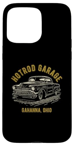 Gahanna Ohio Hotrod Garage Oldtimer Used-Look Hülle für iPhone 15 Pro Max Gahanna Ohio Hotrod Garage Oldtimer Used-Look Hülle für iPhone 15 Pro Max von Gahanna Ohio Classic Hotrod Car Designs