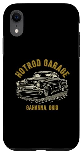 Gahanna Ohio Hotrod Garage Oldtimer Used-Look Hülle für iPhone XR Gahanna Ohio Hotrod Garage Oldtimer Used-Look Hülle für iPhone XR von Gahanna Ohio Classic Hotrod Car Designs